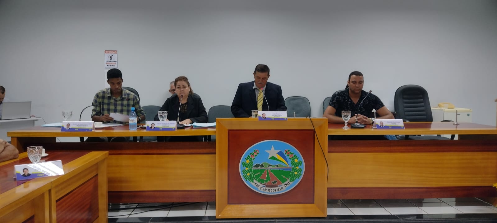 Abertura de Ano Legislativo da Câmara Municipal de colorado do Oeste