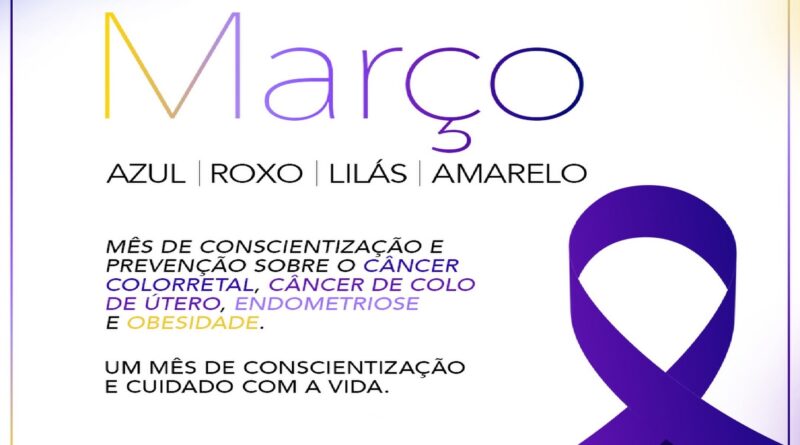 Câmara Municipal de Colorado do Oeste destaca campanhas de conscientização do mês de março