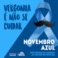 Campanha de conscientização "NOVEMBRO AZUL"